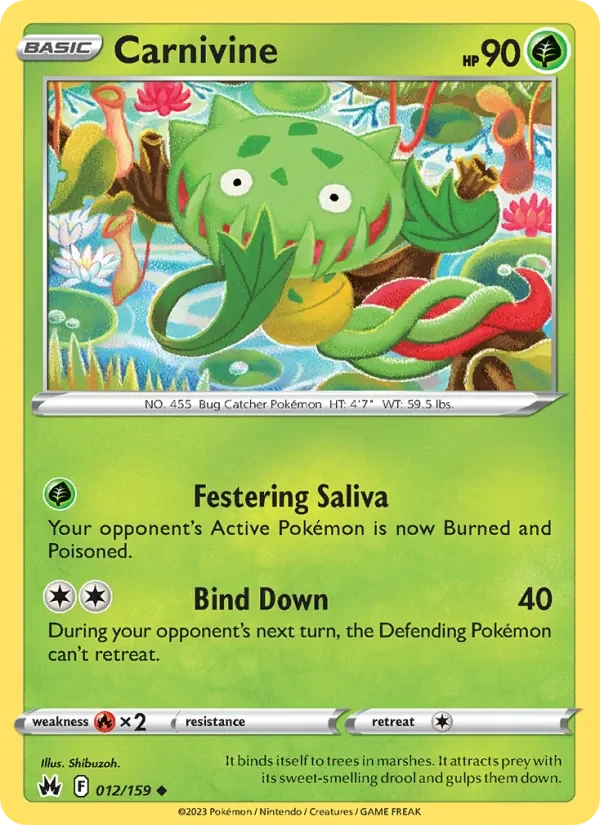Carnivine - Non-holo