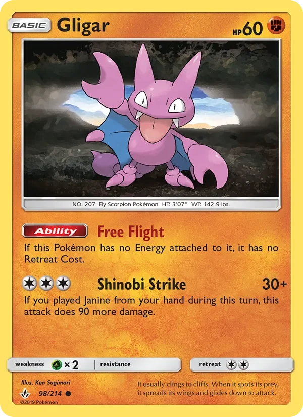 Gligar - Non-holo