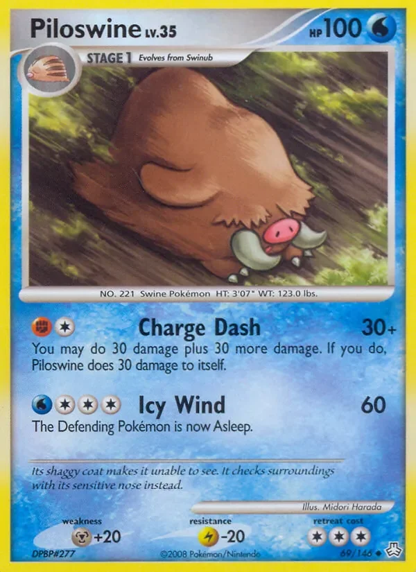 Piloswine - Non-holo