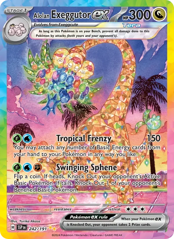 Alolan Exeggutor ex - Full Art