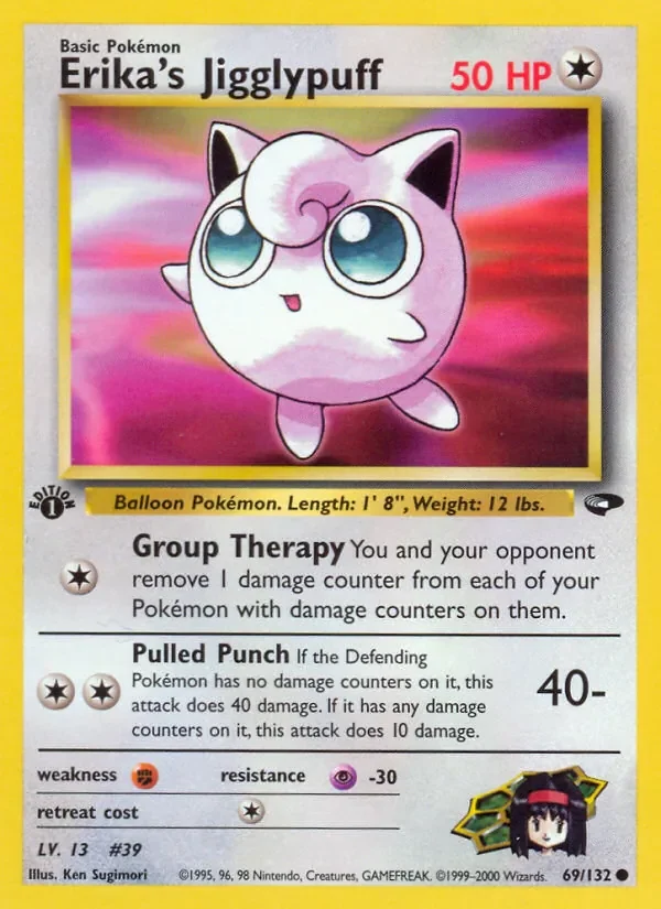 Erika's Jigglypuff - Non-holo