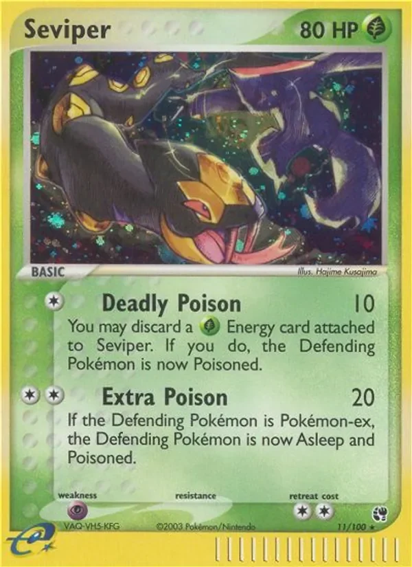 Seviper - Holo