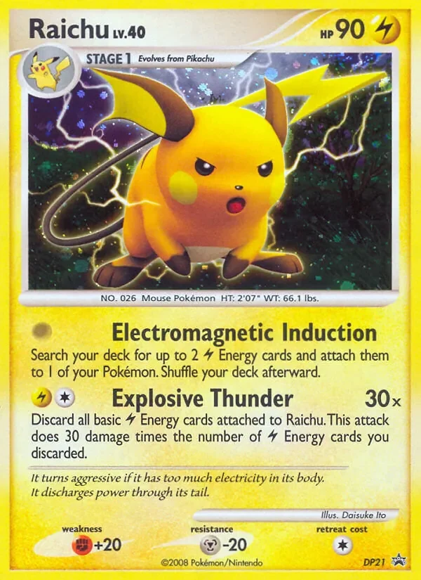 Raichu - Holo