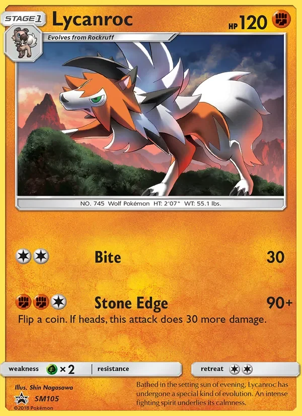 Lycanroc - Non-holo