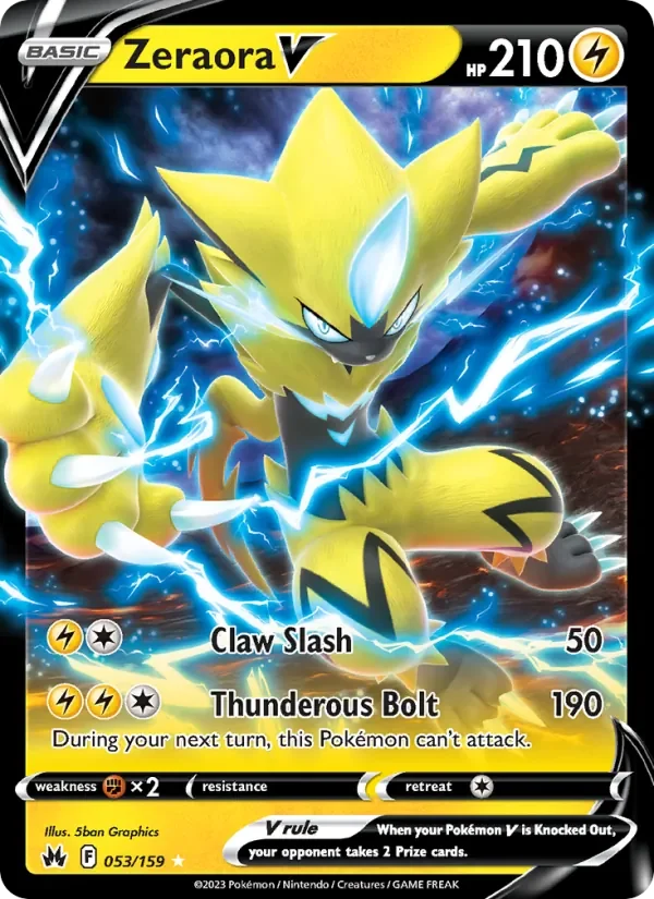 Zeraora V - Holo