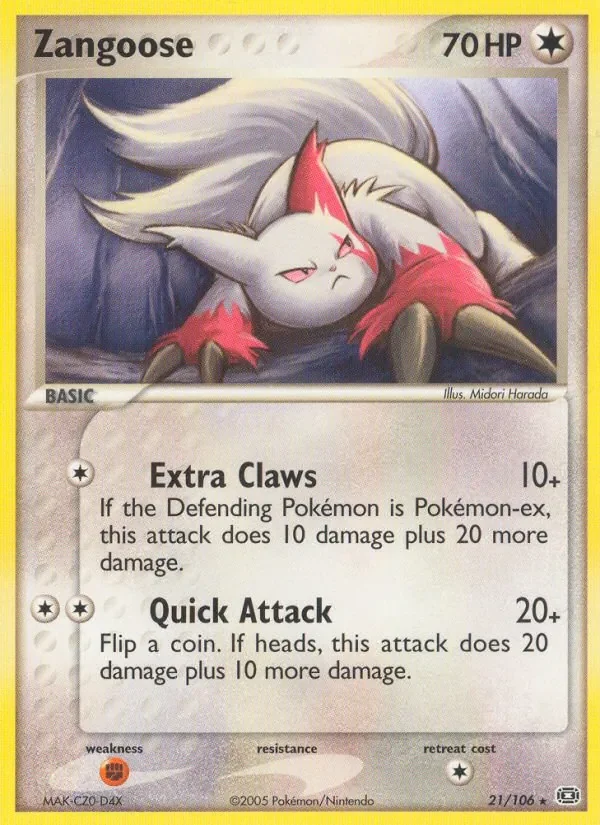Zangoose - Non-holo