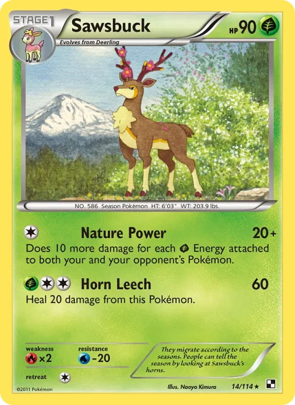 Sawsbuck - Non-holo