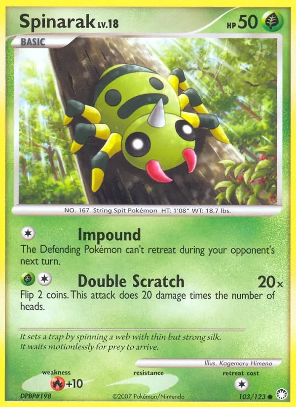Spinarak - Non-holo