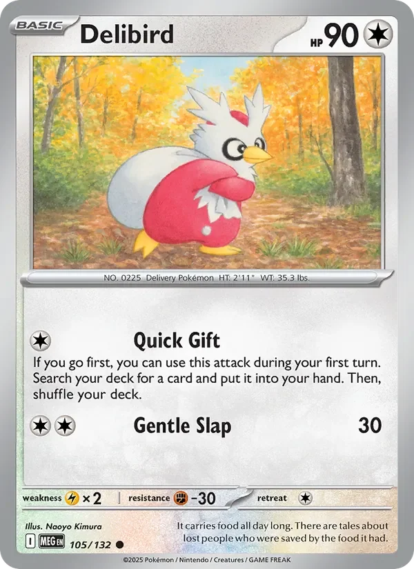 Delibird - Non-holo