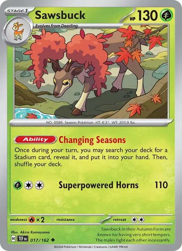 Sawsbuck - Non-holo