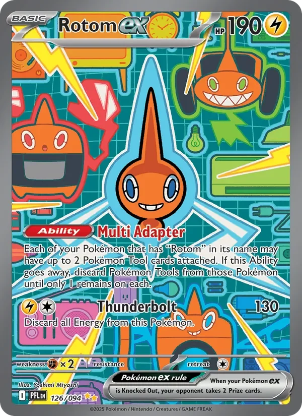 Rotom ex - Full Art