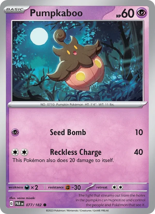 Pumpkaboo - Non-holo
