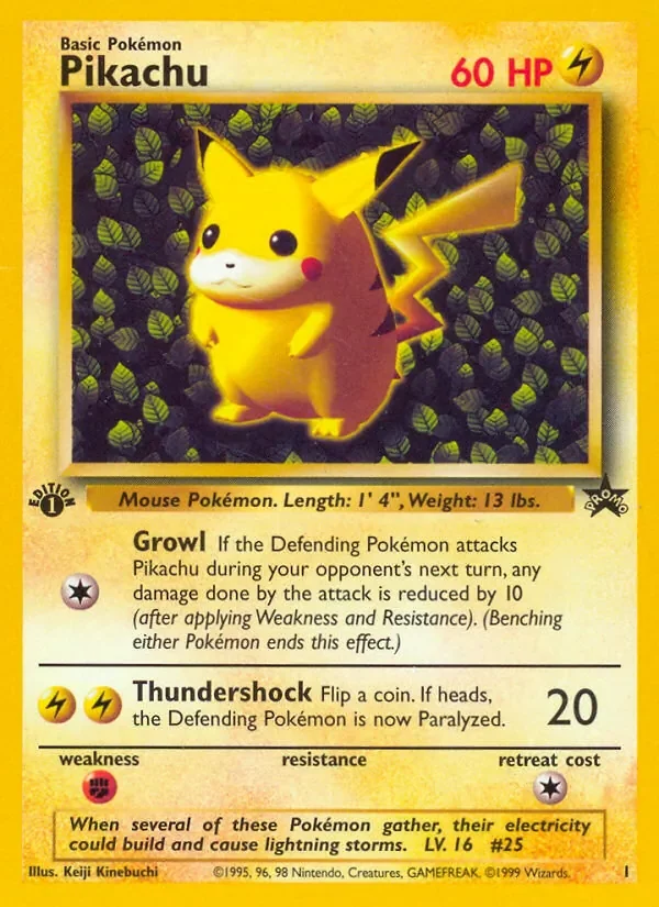 Pikachu - Non-holo
