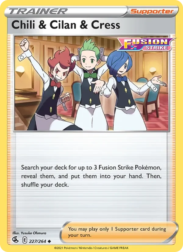 Chili & Cilan & Cress - Non-holo