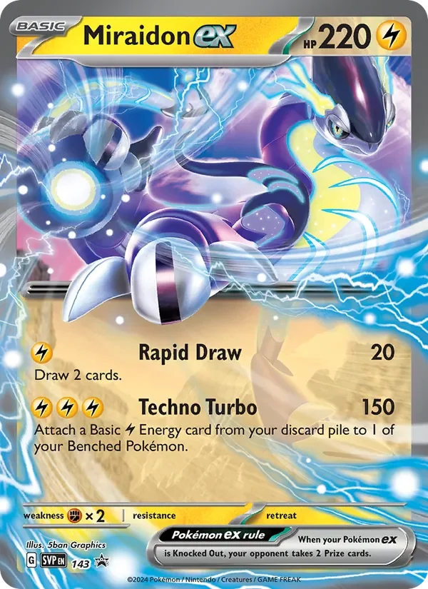 Miraidon ex - Holo
