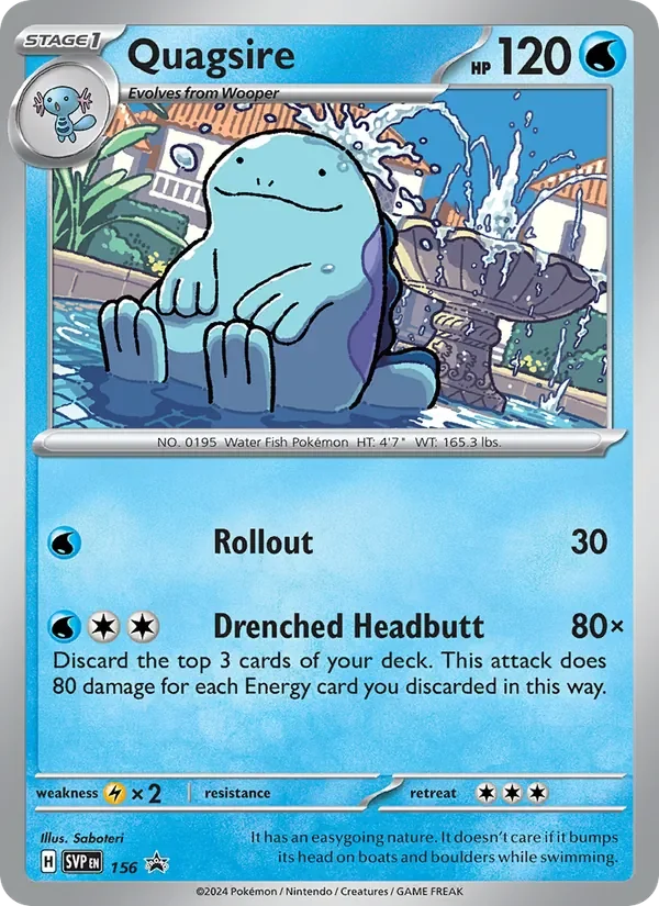 Quagsire - Holo - Cosmos
