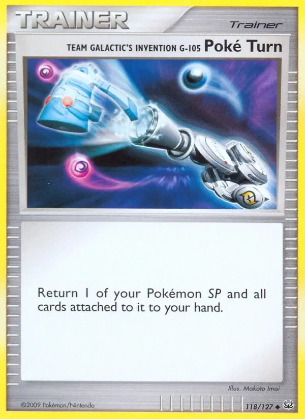 Team Galactic's Invention G-105 Poké Turn - Non-holo