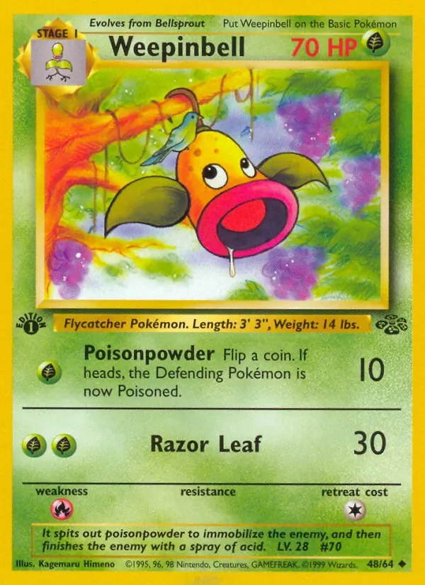 Weepinbell - Non-holo