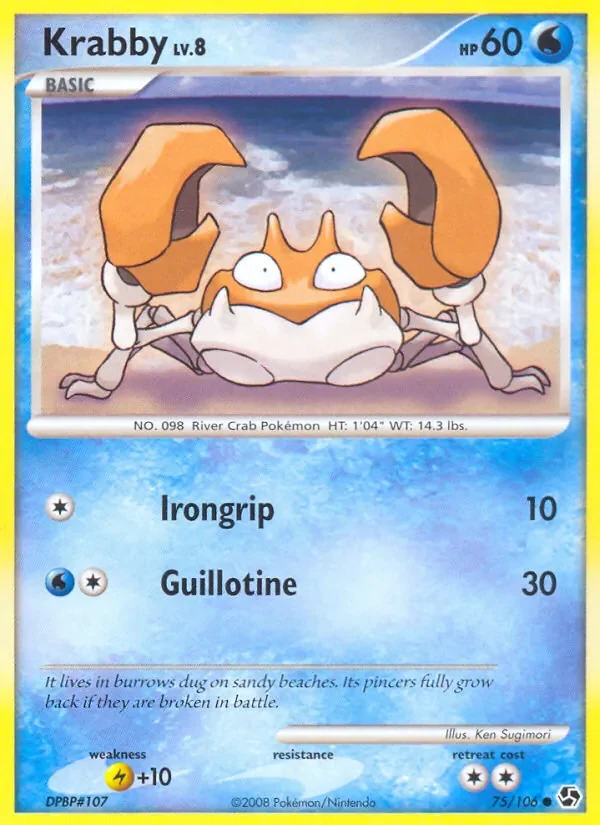 Krabby - Non-holo