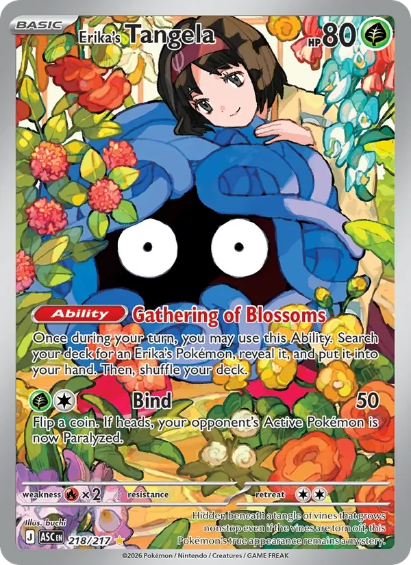Erika's Tangela - Full Art