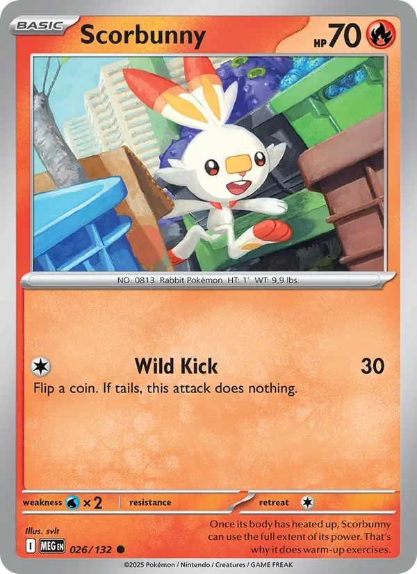 Scorbunny - Non-holo
