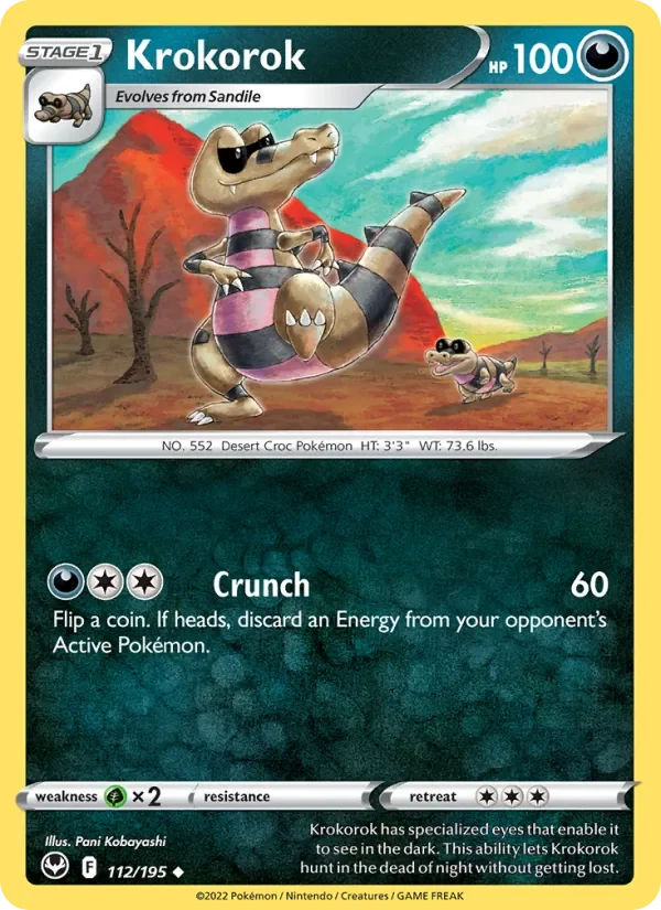 Krokorok - Non-holo