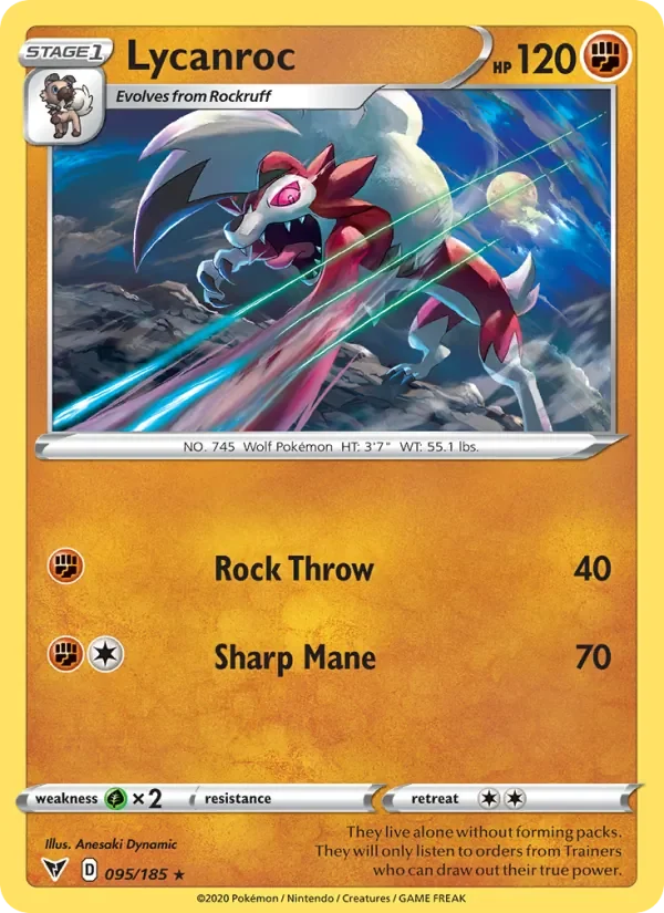 Lycanroc - Non-holo