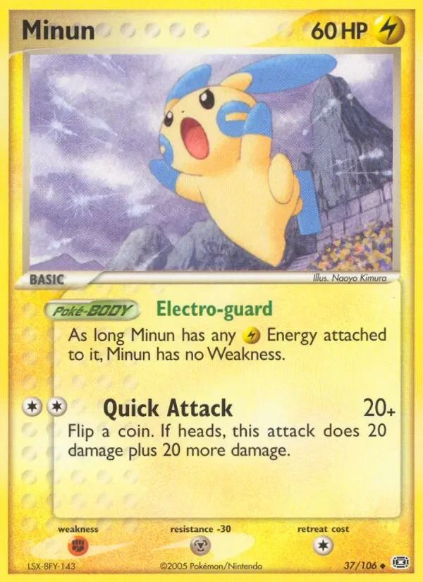 Minun - Non-holo