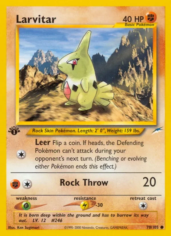 Larvitar - Non-holo