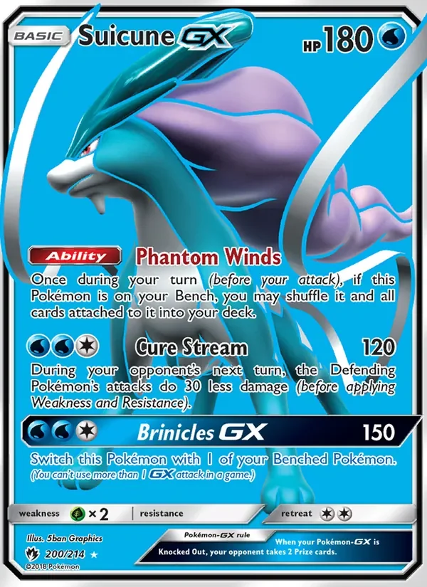 Suicune GX - Non-holo