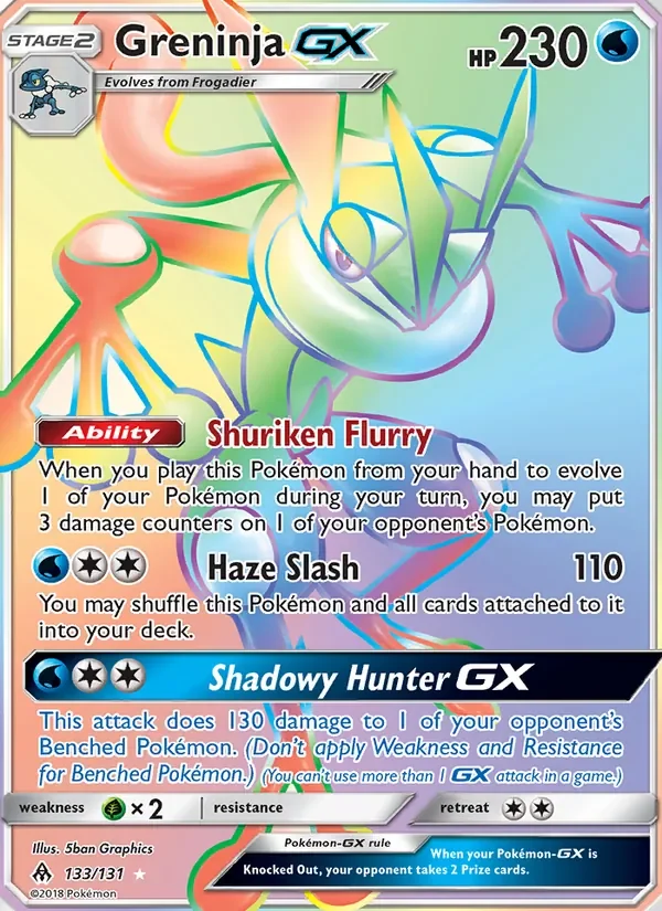 Greninja GX - Non-holo