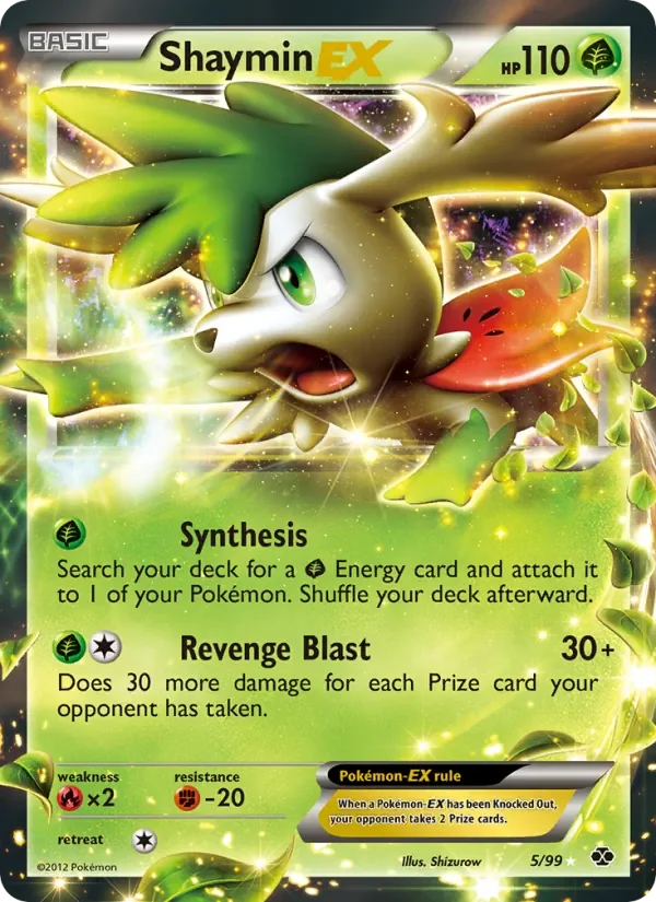 Shaymin-EX - Non-holo