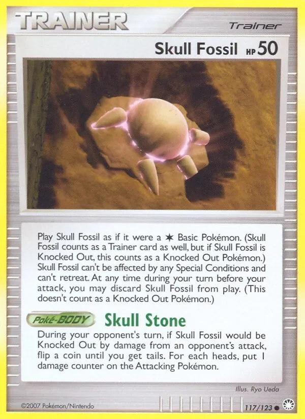 Skull Fossil - Non-holo