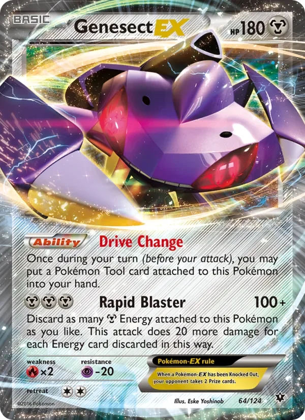 Genesect EX - Non-holo