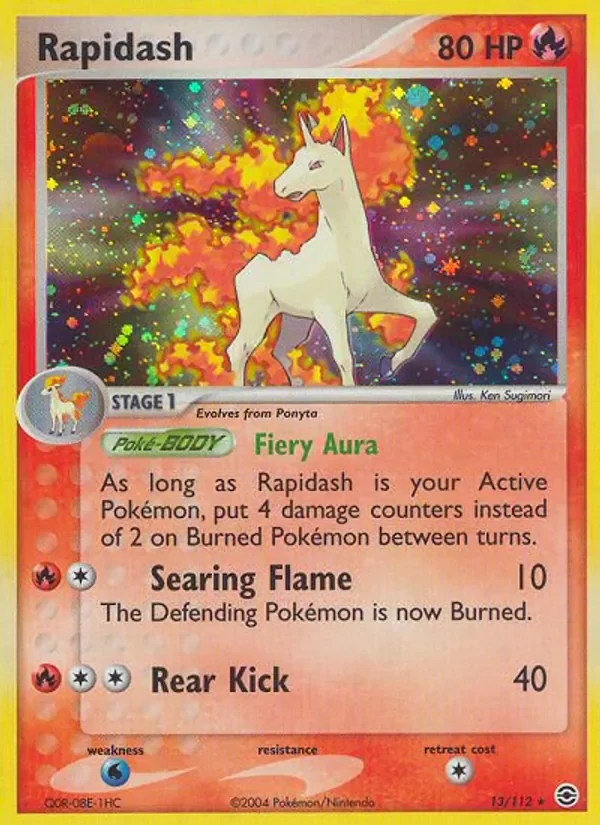 Rapidash - Holo