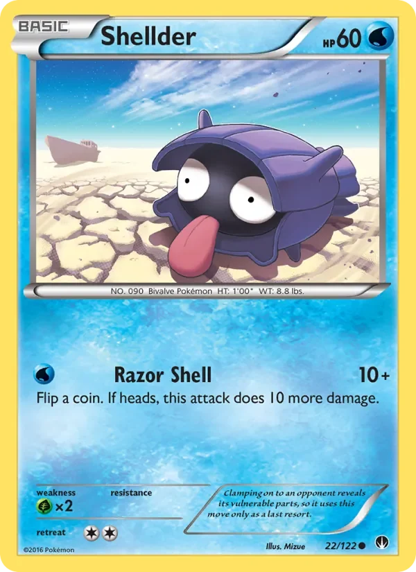 Shellder - Non-holo