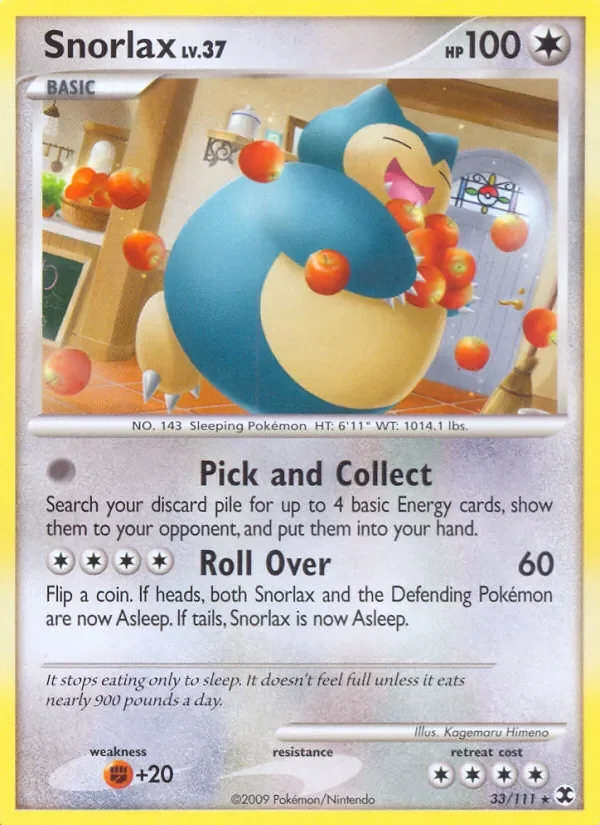 Snorlax - Non-holo