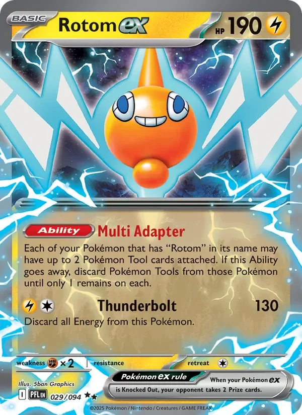 Rotom ex - Holo