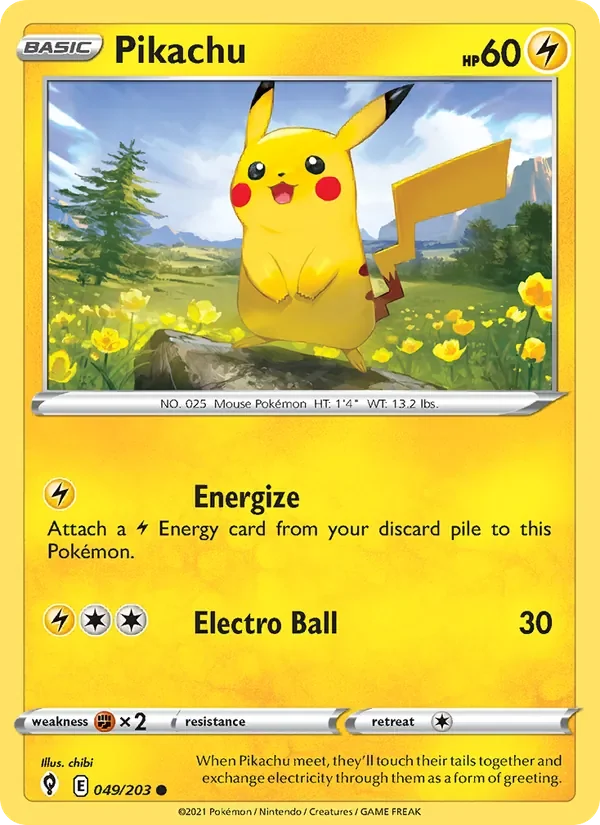 Pikachu - Non-holo