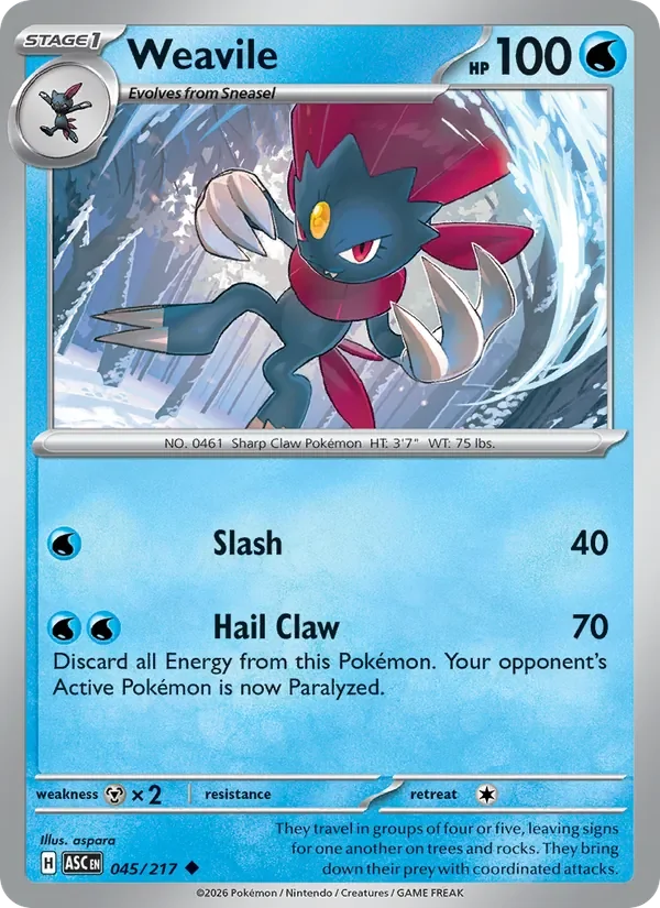 Weavile - Non-holo