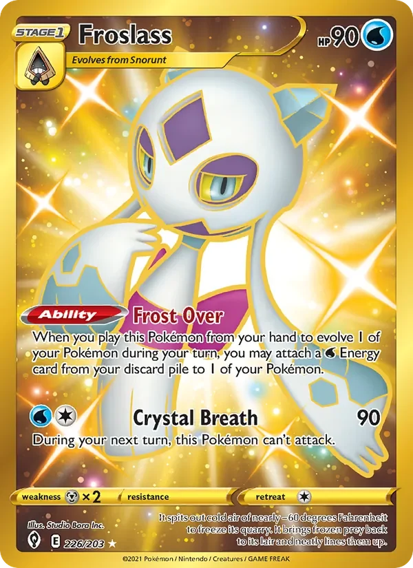 Froslass - Holo - Gold