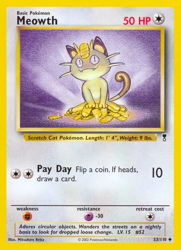 Meowth - Non-holo