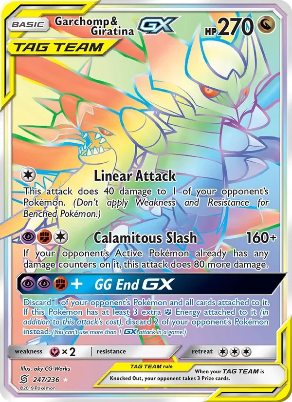 Garchomp & Giratina GX - Non-holo