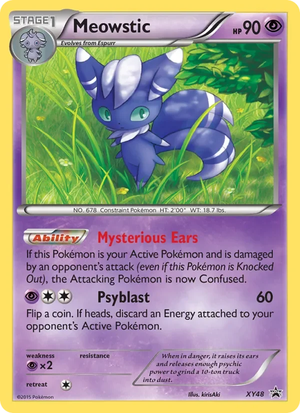 Meowstic - Non-holo