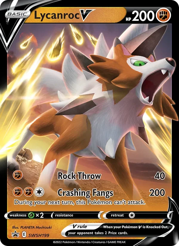 Lycanroc V - Holo