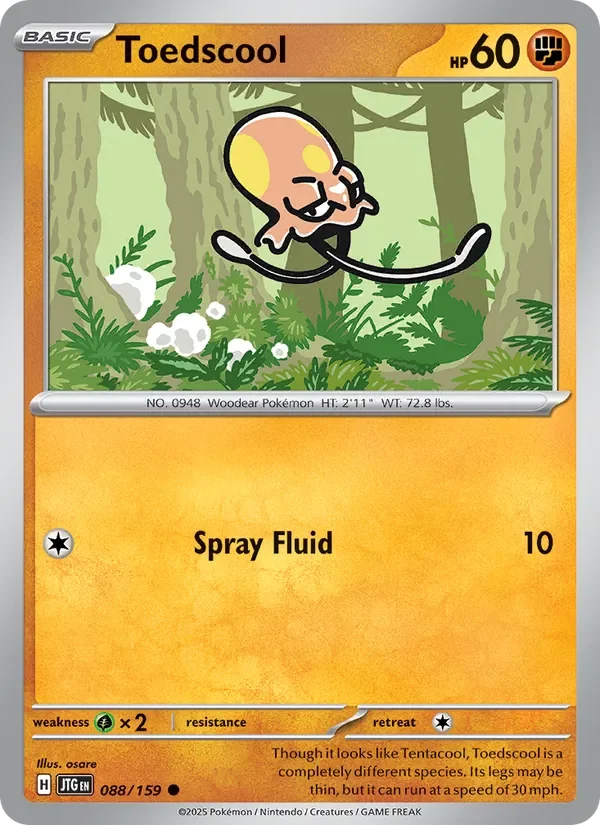 Toedscool - Non-holo