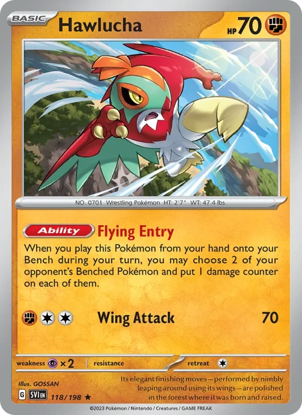 Hawlucha - Holo