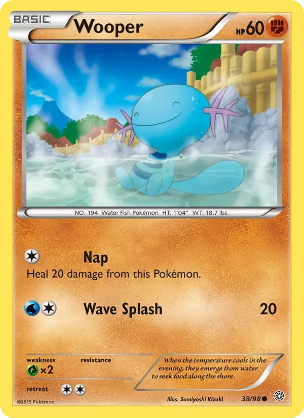 Wooper - Non-holo