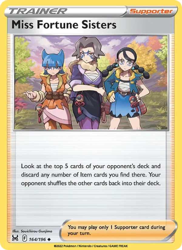 Miss Fortune Sisters - Non-holo