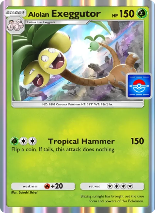 Alolan Exeggutor - Non-holo